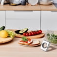 thumbnail image 6 of Stainless Onion Slice Holder Upgraded Onion Holder for Slicing Multifunctional Onion Chopper Cutter Loose Meat Pin Vegetable Slicer for Lemon Potato Tomato, 6 of 8