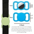 thumbnail image 3 of Protective Case Compatible for Apple AirTag, GPS Tracking Dog Cat Collar Accessories Pet Loop Holder, (2Pack), 3 of 11