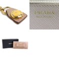 thumbnail image 5 of Pre-Owned PRADA Bi-fold long wallet in leather, pink beige, for women, 56076a, 5 of 5