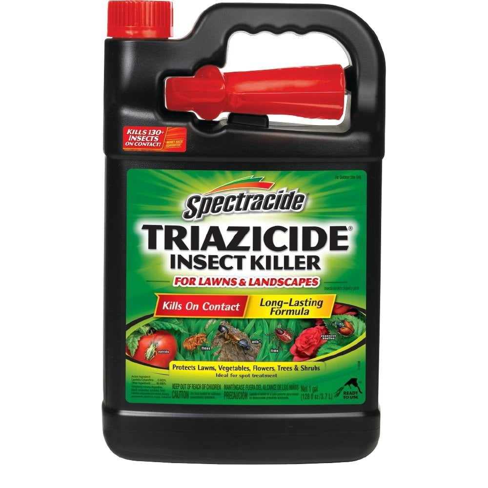 Spectracide Triazicide Insect Killer For Lawns & Landscapes, ReadytoUse, 1gallon Walmart