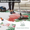 thumbnail image 5 of Pink Flamingo Birds Outdoor Rug for Patio/Deck/Porch, Non-Slip Large Area Rug 5 x 7 Ft, Summer Tropical Plants Flowers Indoor Outdoor Rugs Washable Area Rugs, Reversible Camping Rug Carpet Runner, 5 of 8