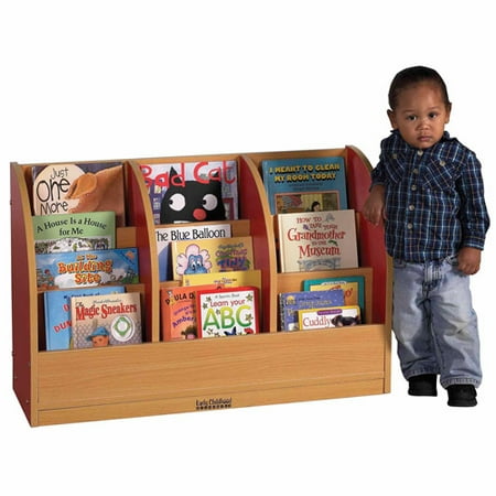 CE Single-Sided Toddler Book Stand - Blue