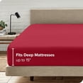 thumbnail image 3 of 1800 Microfiber Fitted Sheet - Soft, Luxury, Deep Pocket by, 3 of 7