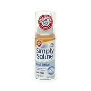 Simply Saline Sterile Saline Nasal Mist For Nasal Relief - 1.5 Oz, 3 Pack