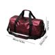 thumbnail image 3 of Gym Duffle Bag with Trolley Sleeve Waterproof Sports Bag Dry Wet Separation Shoe Compartment for Travel Swim Workout Weekend, 3 of 6