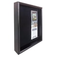 thumbnail image 3 of 14" x 18" Black Beveled Shadow Box by Studio Décor - Easy Back Loading Frame Includes Pre-attached Hanging Hardware - Horizontal or Vertical Display - 1 Pack, 3 of 4