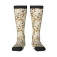 thumbnail image 1 of Fotbe Cartoon Poodle Dog Calcetas Divertidas Estampadas para Hombre y Mujer, Calcetas de Algodón hasta la Rodilla para Caminar, Correr, Enfermería y Embarazo, 1 of 6
