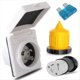 thumbnail image 1 of Kit de Alimentación de para de Corriente de RV con Protector de Cable de Arranque 125V NEMA L5-30P L5-30R Conector Macho Hembra, 30AMP, 1 of 5