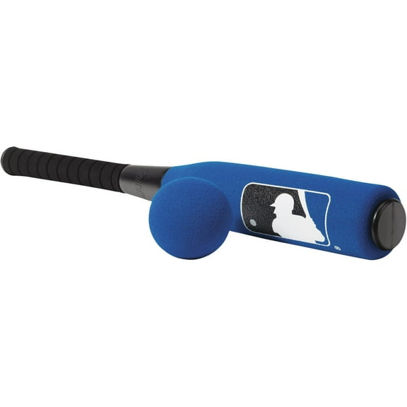 Franklin Sports Foam Baseball Bat & Ball Combo, Blue/Yellow
