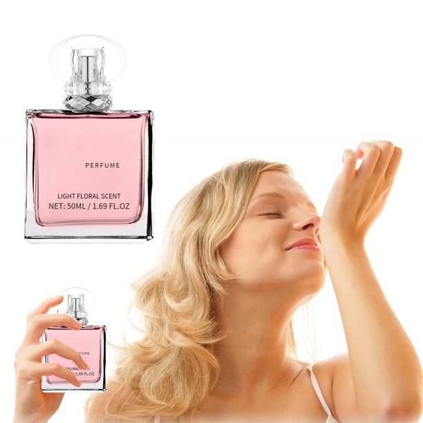 Fiudx Perfume de Mujer, Fragancia Floral Duradera, Elegante Diseño de Frasco de Vidrio, Aroma Suave, Ideal para Citas Románticas, Bodas y Uso Diario, Ideal para Estudiantes o Mujeres Jóvenes.
