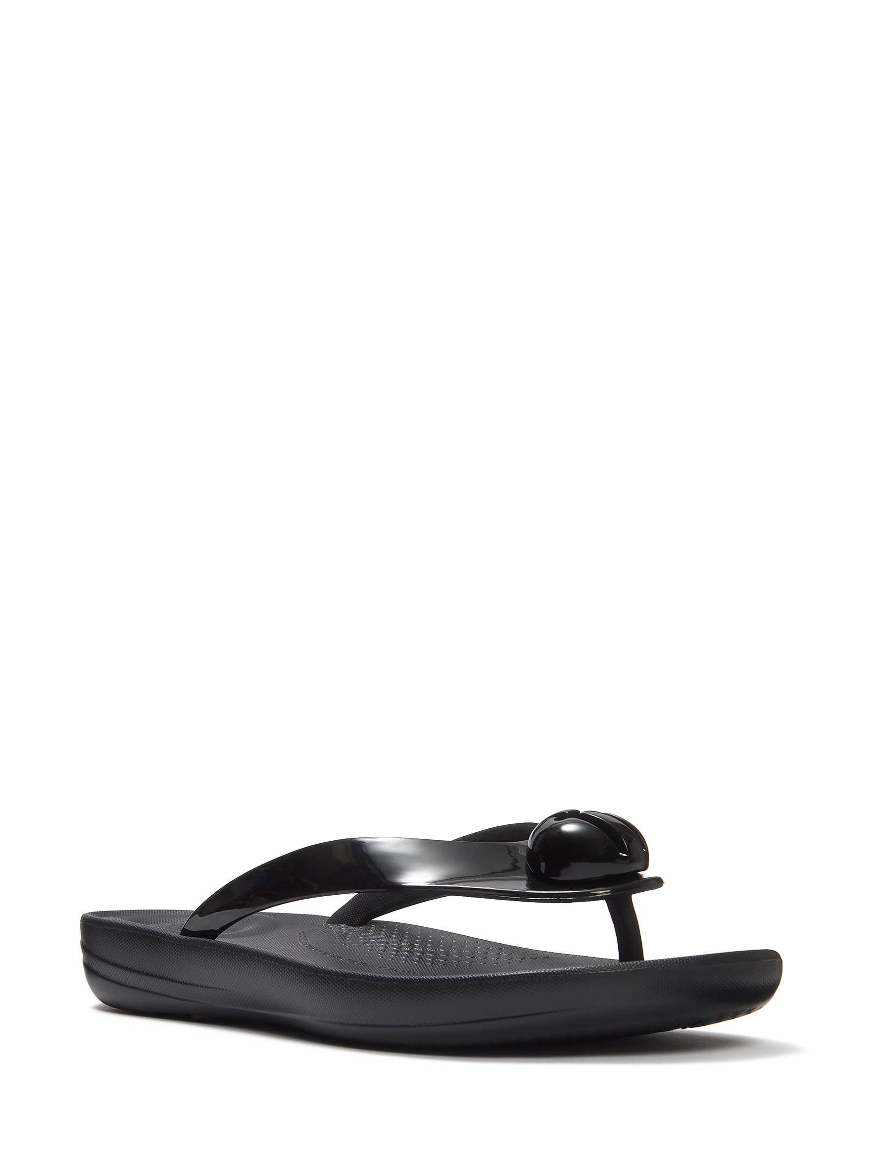 Fitflop Women's Iqushion Glossy-Button Flip-Flops