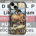 thumbnail image 3 of Case For Xiaomi Mi 11 Lite 5G NE Redmi Note 10 9 11 12 4G 5G 13 Pro Poco X3 X4 GT X5 11S 11E Pro 10T 11T Ginger Fat Cat Cover, 3 of 5