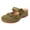 AG, variant on Women's Flower Orthopedic Clog Backless Sandals with Arch Support Bohemian Beach Leather Closed Toe Orthotic Platform Wedge Mules Comfortable Walking Slides Summer Dress Shoes Grey Size 6