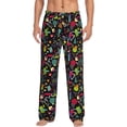 thumbnail image 1 of Fotbe Colorful Geometric Figures Pantalones de Pijama para Hombre, Pantalones de Dormir, Pantalones de Casa con Cintura Ajustable y Bolsillos-X-Large, 1 of 6