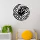 thumbnail image 1 of Reloj colgante de pared de Ramadán musulmán acrílico que no hace tictac duradero para el hogar, la habitación, la oficina, los lugares de trabajo Negro 58cm Soledad Reloj de pared, 1 of 10