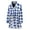704, variant on Blue Argyle Pattern Women Bathrobe One Size Univeral Fits, Checkered Caro Plaid Tartan Fashion Lightweight Plush Fleece Long Robe For Women