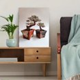 thumbnail image 5 of Qisvanset 12x16 Inch Geometric Abstract Textured Canvas Print Wall Art, 5 of 5