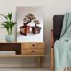 thumbnail image 5 of Qisvanset 12x16 Inch Geometric Abstract Textured Canvas Print Wall Art, 5 of 5
