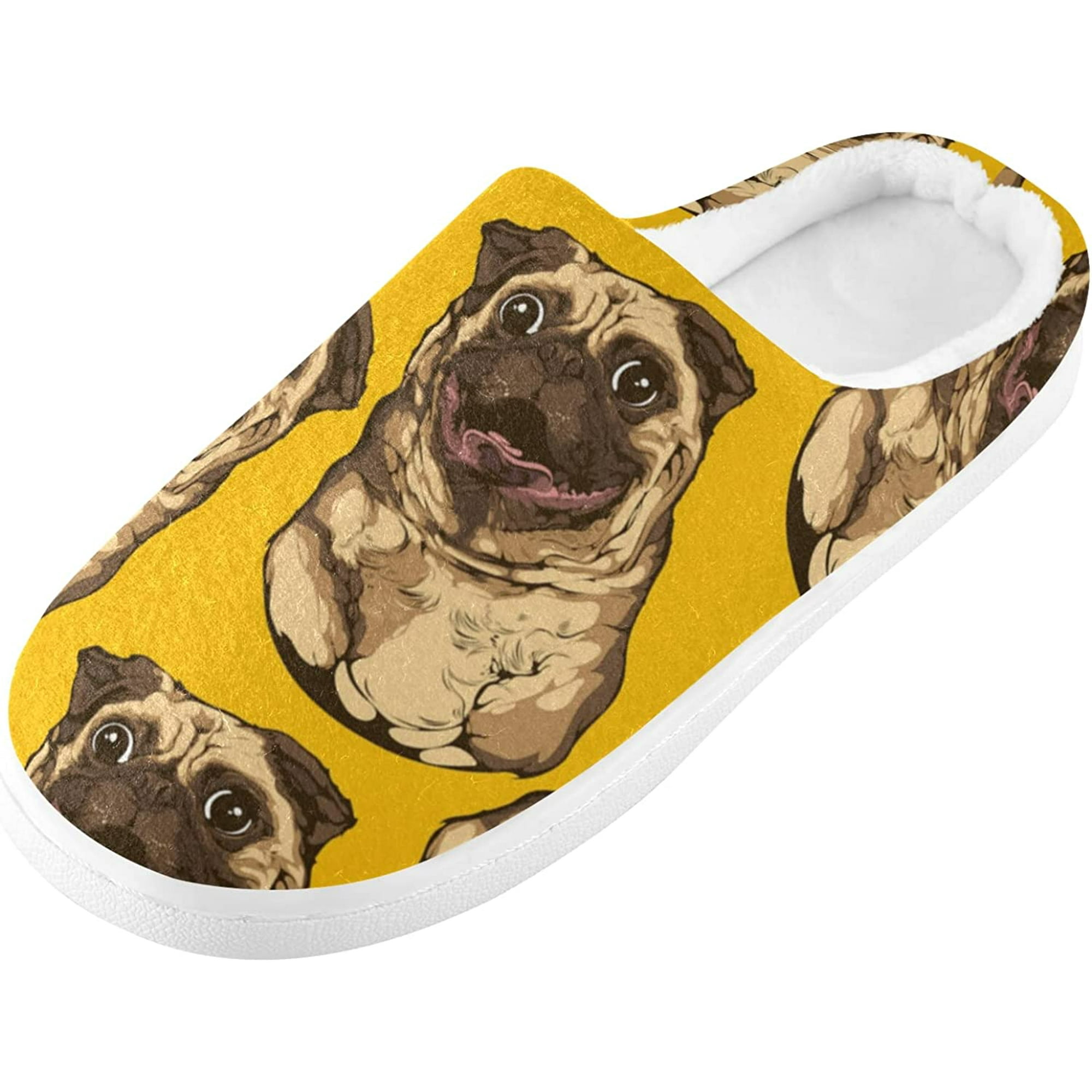 Pug house slippers hotsell