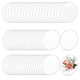 thumbnail image 1 of 60 Hojas de Acrílico Circulares Transparentes de 4 Pulgadas, Discos Acrílicos Redondos, Adornos Acrílicos Transparentes en para Proyectos de Bricolaje, 1 of 7