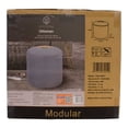 thumbnail image 2 of Ottoman Home Trends Altura de 40 cm x Diámetro de 42.5 Color Gris, 2 of 4