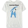 thumbnail image 1 of Bravado playera con gráfico de tiburón izquierdo para hombre, blanco, mediano Bravado Camiseta gráfica, 1 of 2