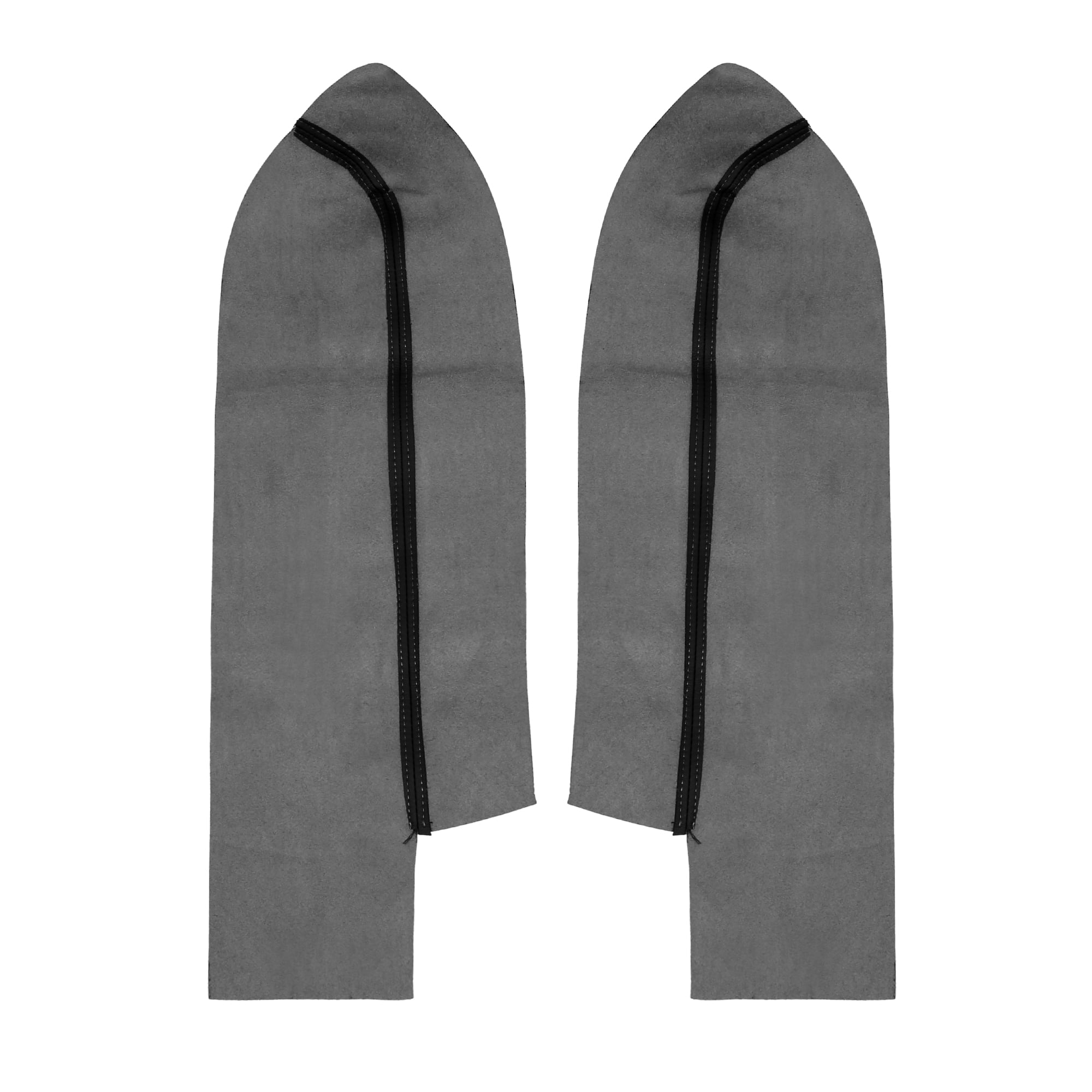 Pair Car Front Door Panels Armrest Cover Black for Honda CR-V 07-12