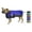 Blue with Black, variant on Derby Originals Ruff-Pup Winter Dog Coat 600D Medium Weight