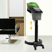 Shzicmy Hair Steamer with Adjustable Height & 7 Color Light for Salon & Home Use