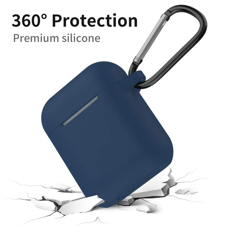 AirPods Case AirPods 2 Case AirPods Protective Soft Silicone Accessories Kit Case for Apple AirPods 1st 2nd Charging Case Not for Wireless Charging