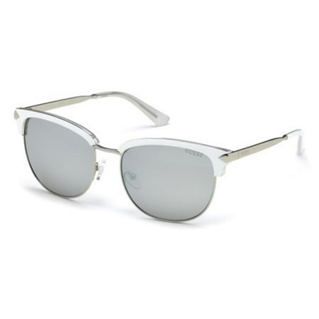 Sunglasses Guess GU 7482 21C white / smoke mirror