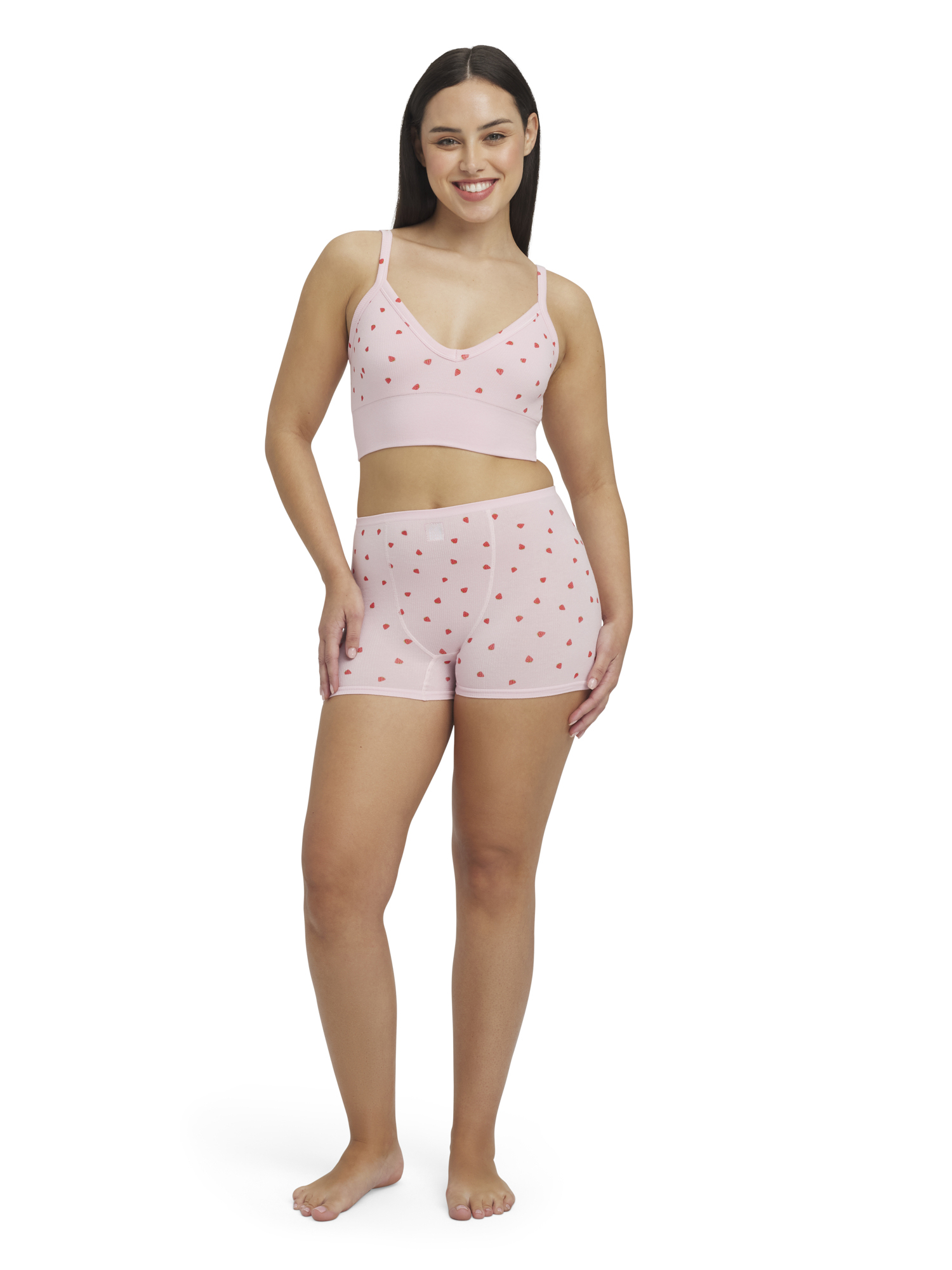 Mills by Millie Bobby Brown Women's Softie Ribbed Shortie Panties, Sizes XS-XXXL