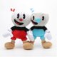 thumbnail image 1 of 2 unids/set 10 "muñeco de peluche Cuphead Mugman Mecup y Brocup, 1 of 2