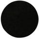 Bright House Solid Color Round Shape Area Rugs Black - 4' Round ...