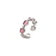 thumbnail image 4 of Anillo ajustable con forma de corazón de niña rosa y corazón de amor para mujer, diseño de nicho, anillo de lujo ligero con corona rosa dulce para dedo, 4 of 6