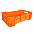 thumbnail image 1 of Caja Walterino Mediana Cerrada EUROPLAST 18 kg L 51 x An 33 x Al 15 cm Naranja Azul HDPE virgen, 1 of 2