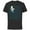 Black, variant on The Simpsons Bart Simpson Ruled Notebook Paper School Escape - Short Sleeve Cotton T-Shirt for Adults - Customized-Black