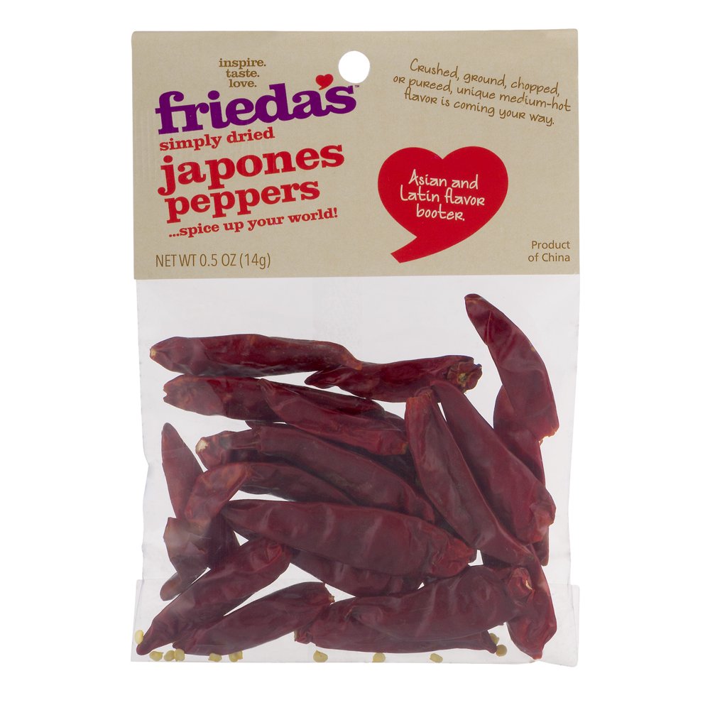 Dried Japones Chilies .5 Oz