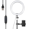 thumbnail image 3 of Camera Ring Light,  Heat Dissipation Solid Portable LED Ring Light, Compact Filling Light Indoors For Outdoor Photo Light, 3 of 8