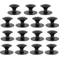 thumbnail image 3 of Wekvgz 15pcs Drawer Knob Set Stainless Steel Non drill Self Adhesive Cabinet Knobs Easy Installation Kitchen Hardware Brushed Nickel Cabinet Knobs for Wardrobe Drawer Dresser (Black), 3 of 12