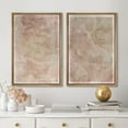 thumbnail image 2 of IDEA4WALL Framed Canvas Print Wall Art Set Tea Stains Geometric Paint Stroke Modern Art Abstract Wall Decoration Bohemian Minimal Artwork for Living Room, Bedroom, Office - 24"x36"x2 Natural, 2 of 5