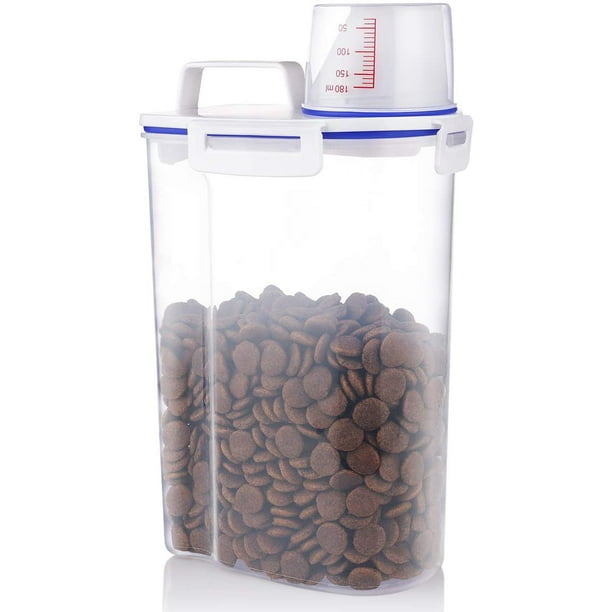 Dog food storage hot sale dispenser