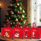 thumbnail image 1 of Bolsa de Regalo de Navidad Bolsa de Regalo Portátil Bolsa de Navidad No Tejida Bolsa de Compras, 1 of 7
