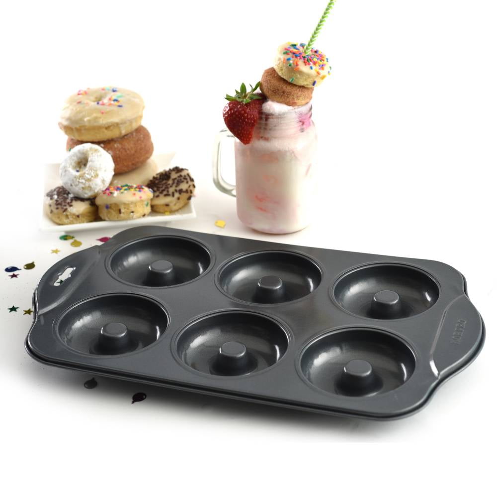 Norpro Nonstick Mini Donut Pan - 12 Cavity Baked Donut Maker