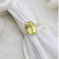 thumbnail image 5 of Designer Lemon Quartz Cocktail Ring-Lemon Gemstone Ring-Vintage Lemon Quartz Ring-Huge Anniversary Ring For Her-Lemon Quartz Birthstone Ring, 5 of 11