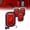 Red, variant on 2pc White 5" x 3" Rectangular LED Trailer Tail Light Kit [DOT FMVSS 108] [SAE (2)R] [Grommets & Plugs] [Submersible] [Back-Up/Reverse] [24 LED] Brake Lights for Tow Truck 80 Inch Wide Trailer