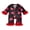 Black Red Heart, variant on Baby Girl Valentines Day Pajamas Newborn Heart Feather Trim Nightgown Jumpsuit Romper Cute Infant Silk Pjs Sleepwear
