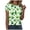Light Green, variant on larppty St Patricks Day Shirt Women Short Sleeve Crew Neck Irish Shamrock Tops Loose Fit Luck Leaf Clover Patricks Shirt (Dark Green, S)