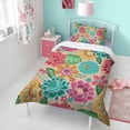 thumbnail image 4 of Pioneer Flower Duvet Cover and Pillowcase Set for Single Bedding, Bedroom Accessories for Kids Teens, 4 of 5