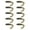 Color 2, variant on 5.5cm Saltwater Fishing Accessories Curl Tail Worms Grub Lures